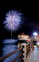 Azalea Festival Fireworks Under the Henrietta