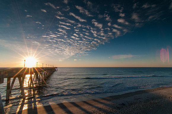 Mercers Pier Sunrise, Wrightsville Beach, NC