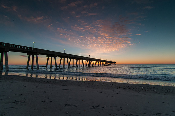 Mercers Pier Sunrise, Wrightsville Beach, NC