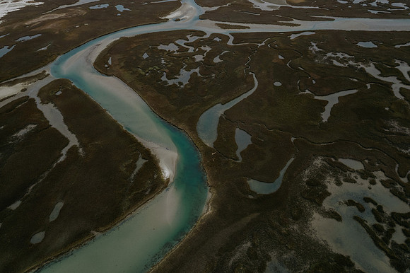 Aerial Photo from the Marsh Side of Wrightsville Beach
