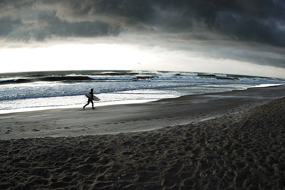 Wrightsville Beach Lone Surfer