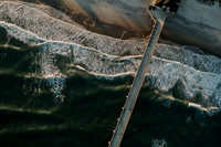Mercer's Pier, Wrightsville Beach Drone Photo