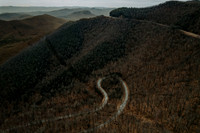 Looking South on the Blue Ridge Parkway