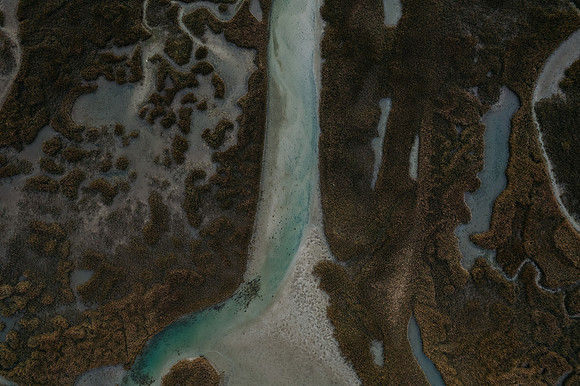 Aerial Photo from the Marsh Side of Wrightsville Beach